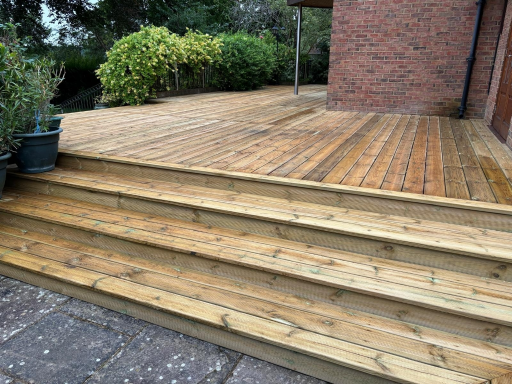 Pine Decking Fitted In Bourne End 04 Medium